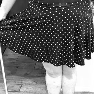 Polka Dot Skater Skirt